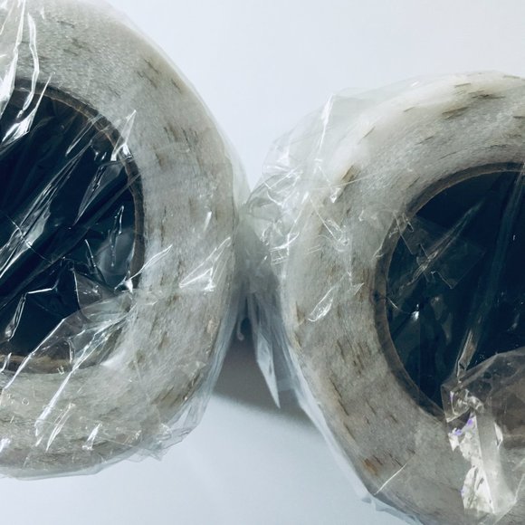 3 Rolls White Mesh Tulle Wide Ribbon with Gold Moons & Stars - Picture 8 of 12